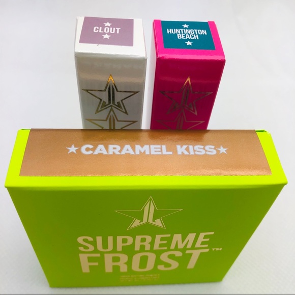 Jeffree Star Other - Supreme Frost Caramel Kiss & Velour Lipsticks